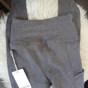 Year of Ours Walker Ribbed Legging heathered gray XS